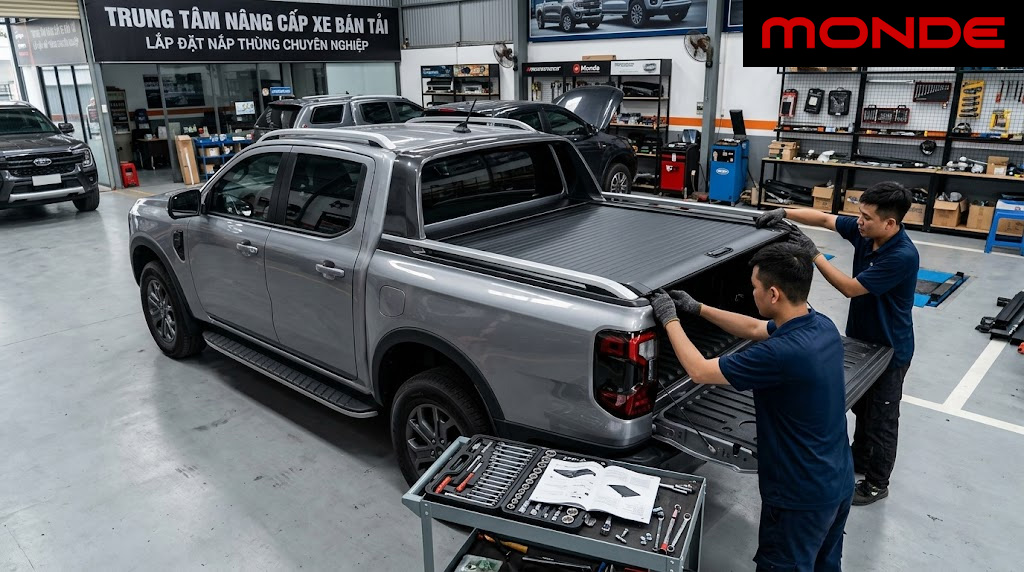 Tại sao nên chọn Monde.com.vn để nâng cấp nắp thùng Ranger?