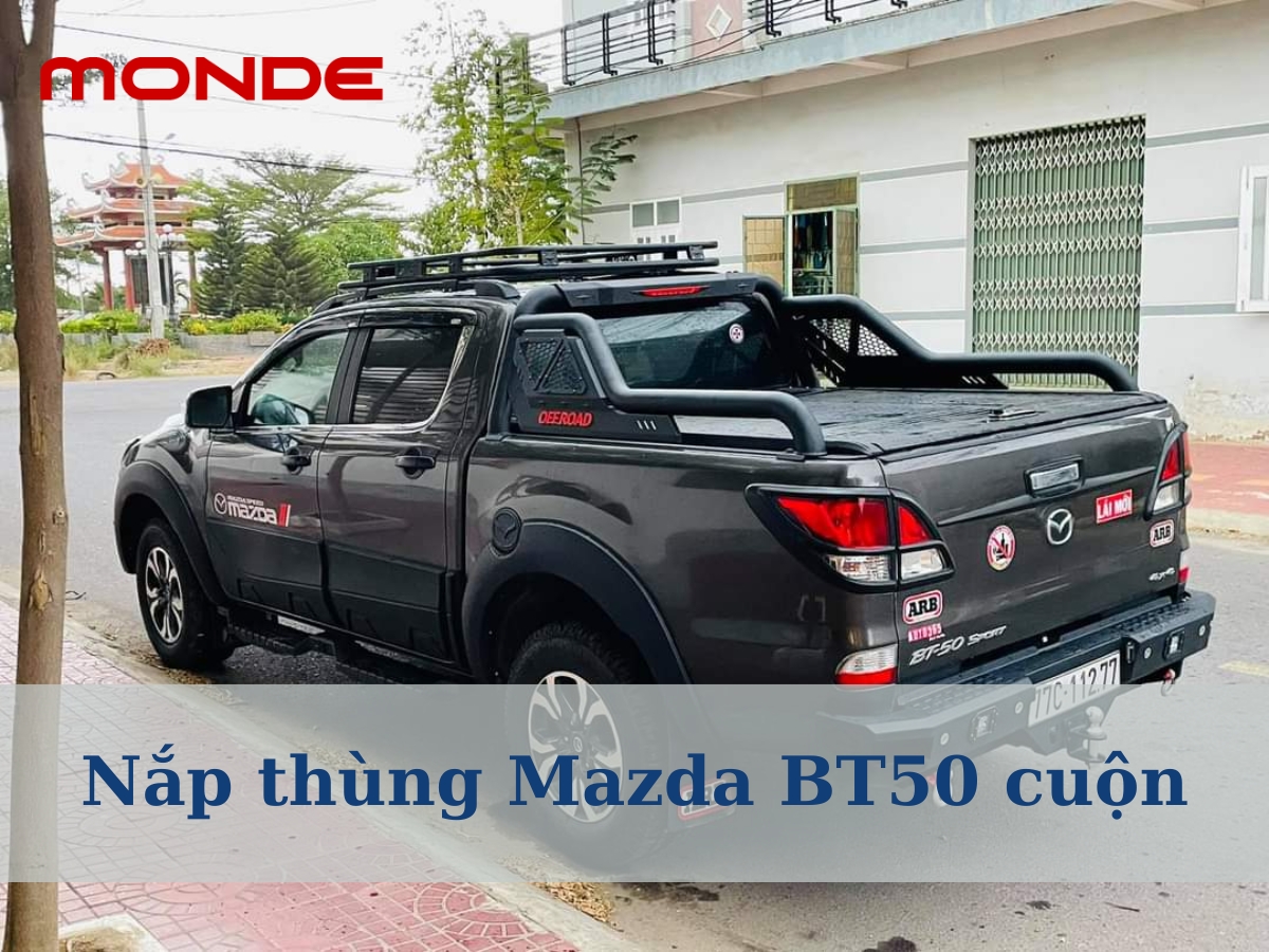 Nắp thùng Mazda BT50 cuộn
