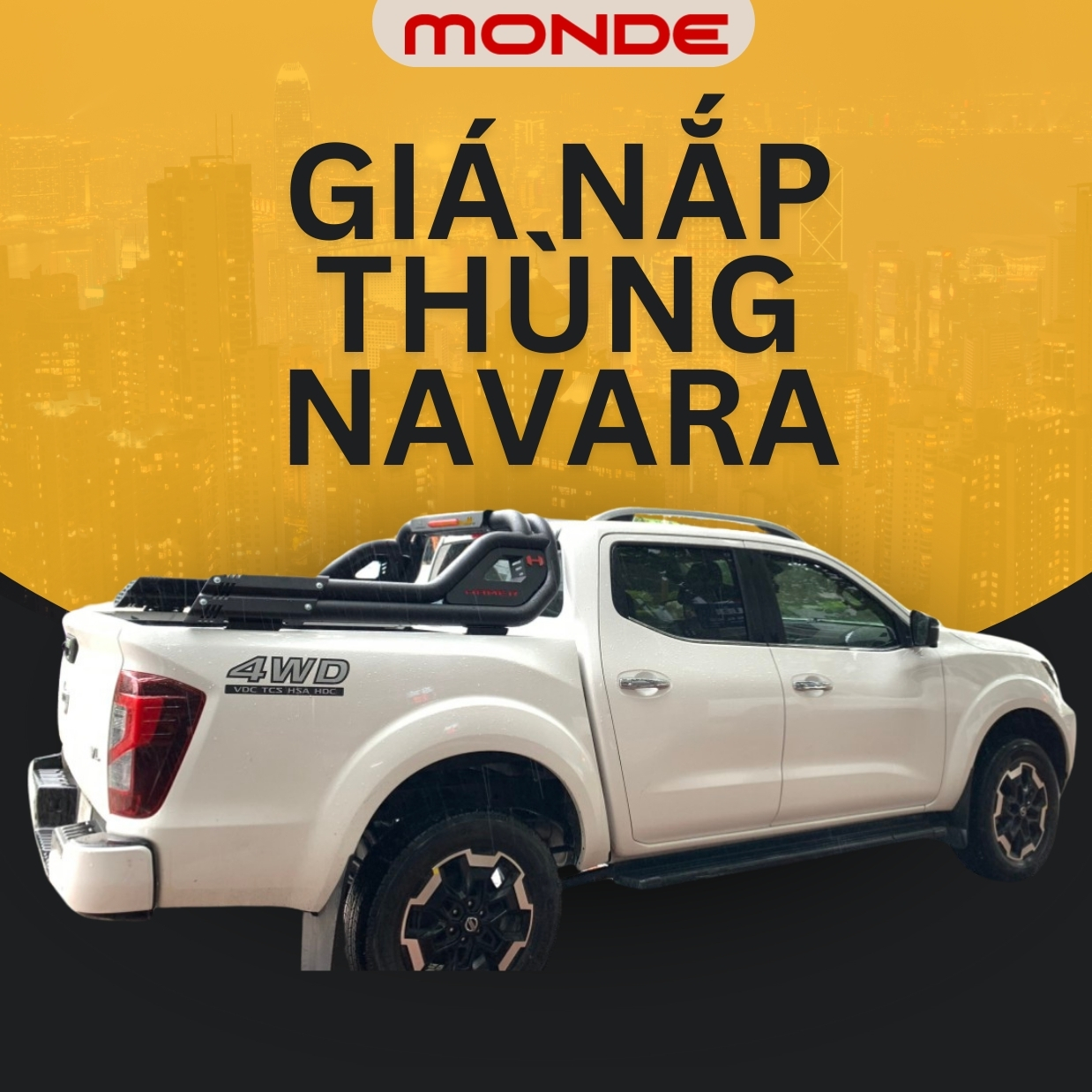 Giá Nắp Thùng Navara Mới Nhất