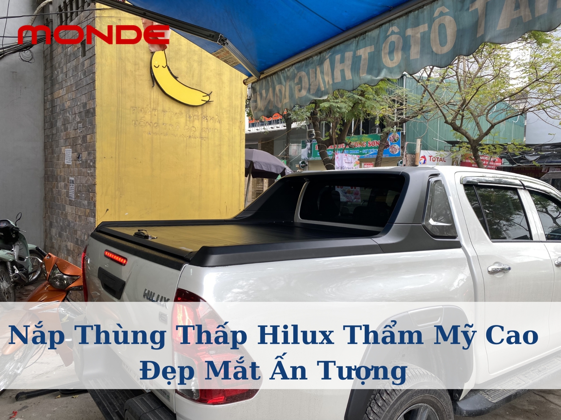 Nắp Th&ugrave;ng Thấp Hilux Thẩm Mỹ Cao Đẹp Mắt Ấn Tượng