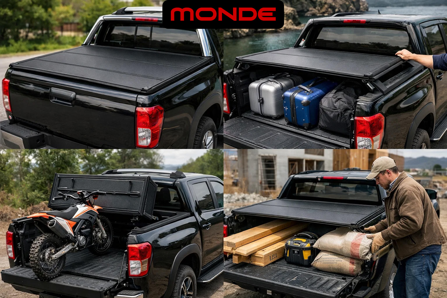 Nắp th&ugrave;ng 3 tấm tiện dụng thực tế