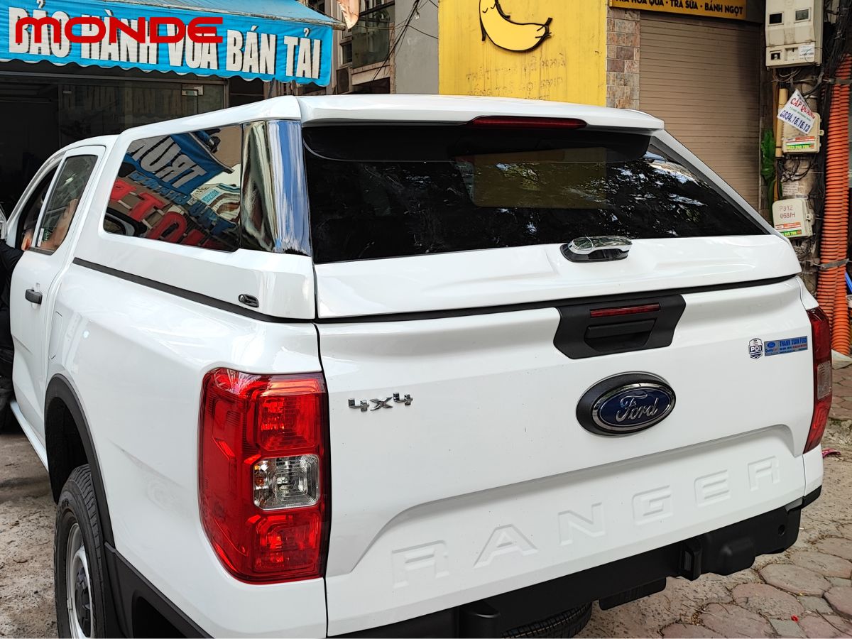 Nắp thùng cao Ford Ranger chất lượng cao, linh hoạt cho mọi nhu cầu