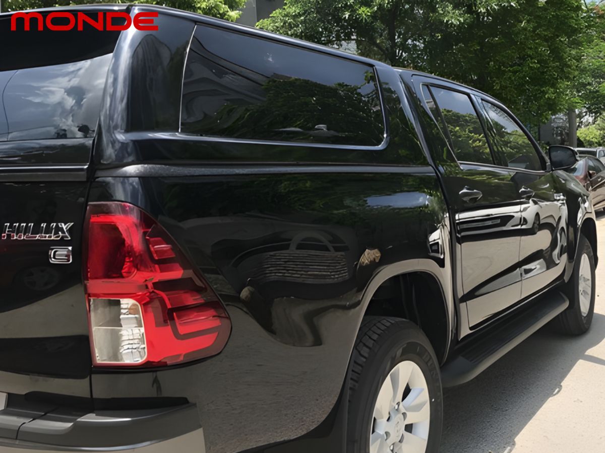 Nắp thùng cao Toyota Hilux chất lượng cao đáp ứng nhu cầu thực tế của người dùng