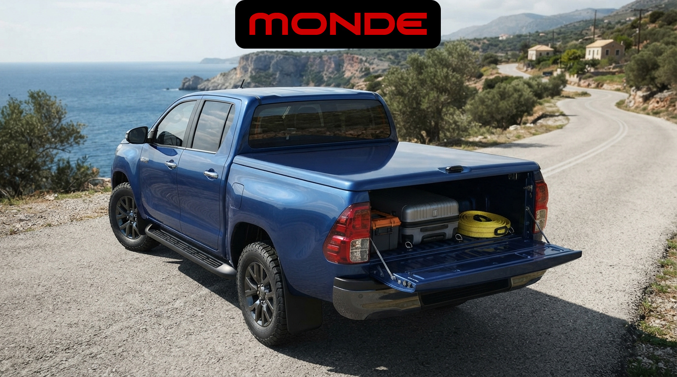 Nắp thùng thấp Toyota hilux: Bảo vệ hành lý tuyệt đối trước mọi điều kiện thời tiết