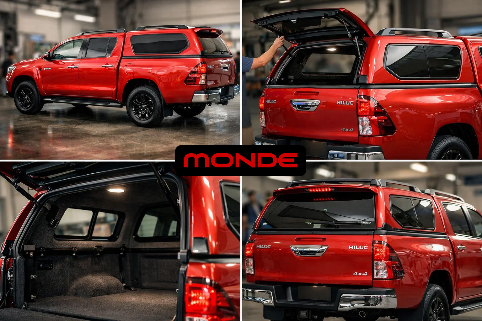 Quy chuẩn lắp đặt nắp th&ugrave;ng cao cho xe Toyota Hilux chuy&ecirc;n nghiệp đảm bảo t&iacute;nh năng v&agrave; thẩm mỹ