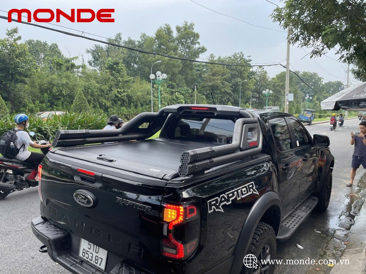 Nắp thùng xe cuộn điện Raptor