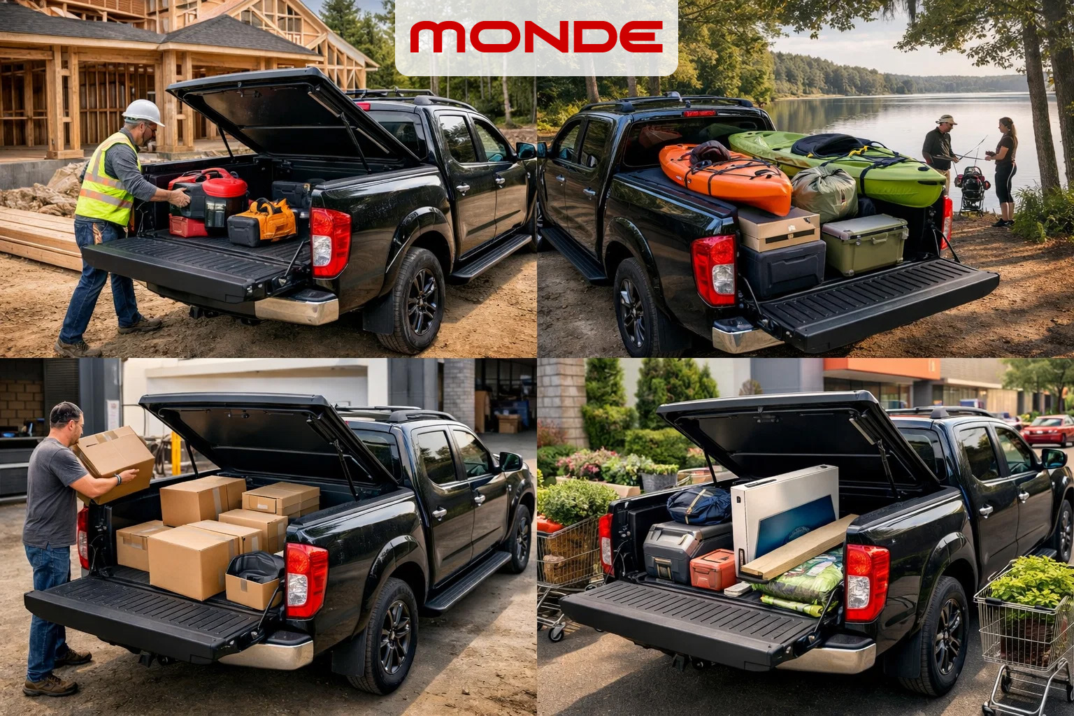 Ứng dụng thực tế của nắp th&ugrave;ng thấp Navara