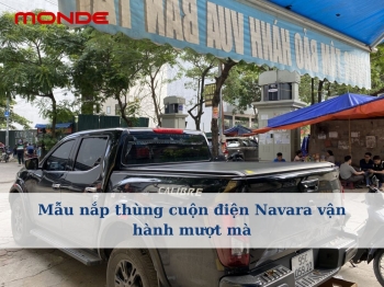 Mẫu nắp thùng cuộn điện Navara vận hành mượt mà
