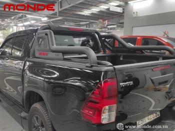 Nắp thùng bán tải Toyota Hilux: Đa dạng mẫu mã, phù hợp mọi địa hình