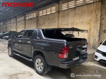 Nắp thùng thấp xe Toyota hilux: tinh tế và tiện lợi