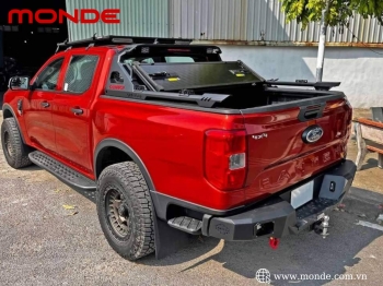Lắp đặt nắp thùng bán tải Ford Ranger giá rẻ, chất lượng tại tp.hcm