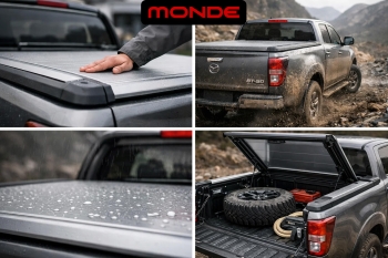 Nắp thùng bán tải Mazda BT50: Giải pháp kỹ thuật tối ưu và nâng tầm đẳng cấp