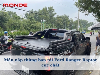 Mẫu nắp thùng bán tải Ford Ranger Raptor cực chất