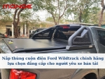 Nắp thùng cuộn điện Navara hiện đại nâng tầm trải nghiệm lái xe bán tải