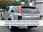 Nắp thùng Dmax thiết kế thể thao nâng tầm phong cách cho xe bán tải