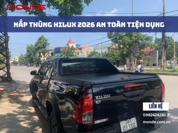 Nắp Thùng Hilux 2026 An Toàn Tiện Dụng