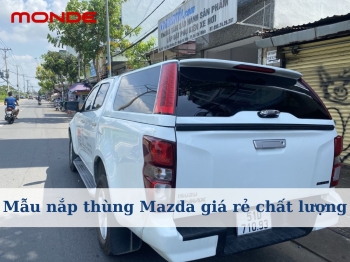 Mẫu nắp thùng Mazda giá rẻ chất lượng