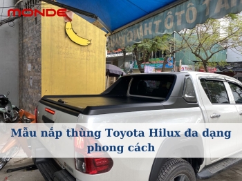 Mẫu Nắp Thùng Toyota Hilux Đa Dạng Phong Cách