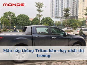 Mẫu nắp thùng Triton bán chạy nhất thị trường