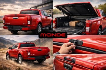Nắp thùng thấp Isuzu D-Max: Giải pháp nâng cấp ngoại hình mạnh mẽ và tối ưu hiệu suất khí động học