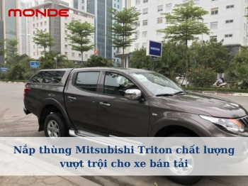 Nắp thùng Mitsubishi Triton chất lượng vượt trội cho xe bán tải